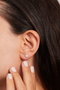 Heliophilia Silver Pendientes de Plata Esterlina 925